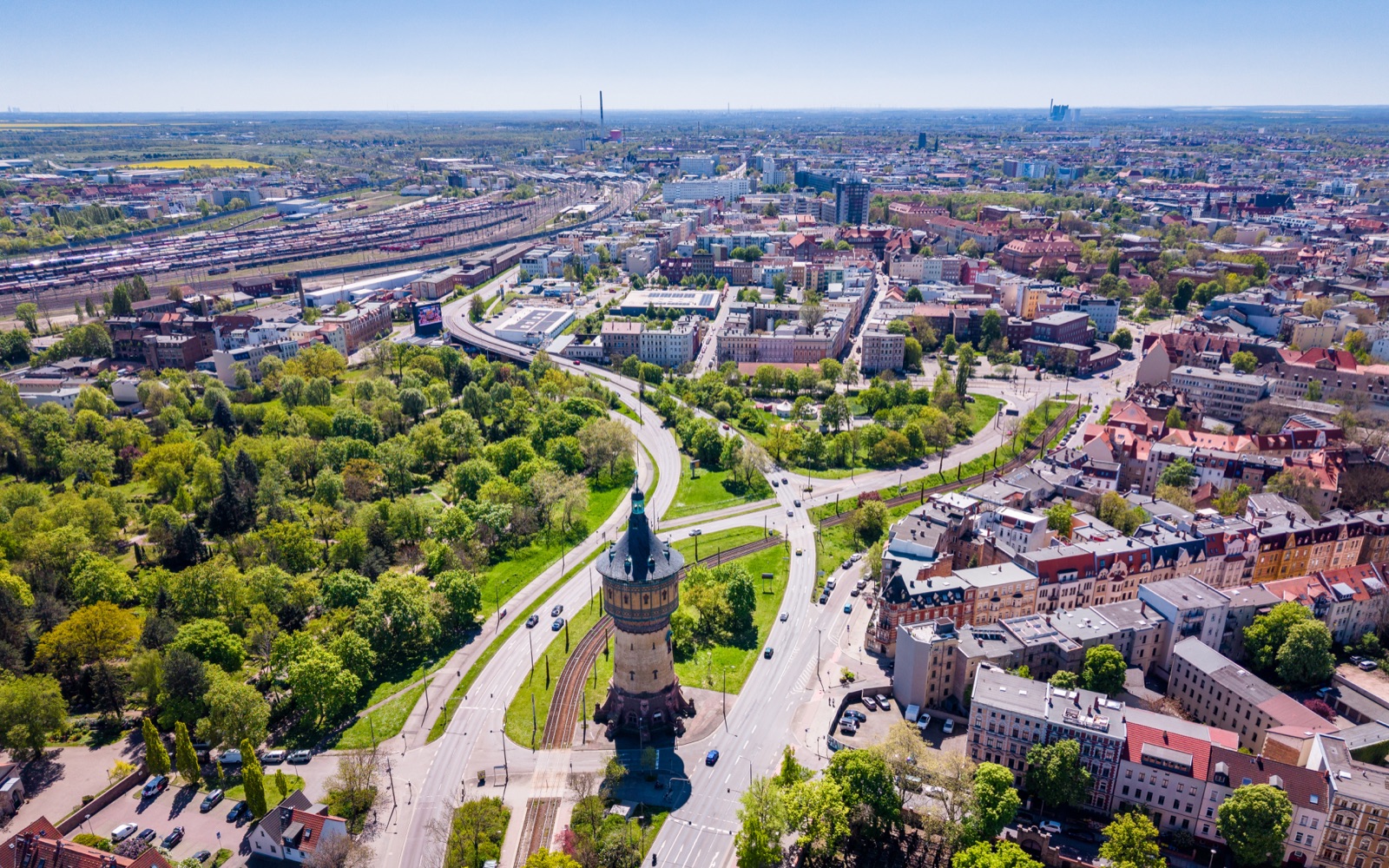Halle (Saale) Luftaufnahme