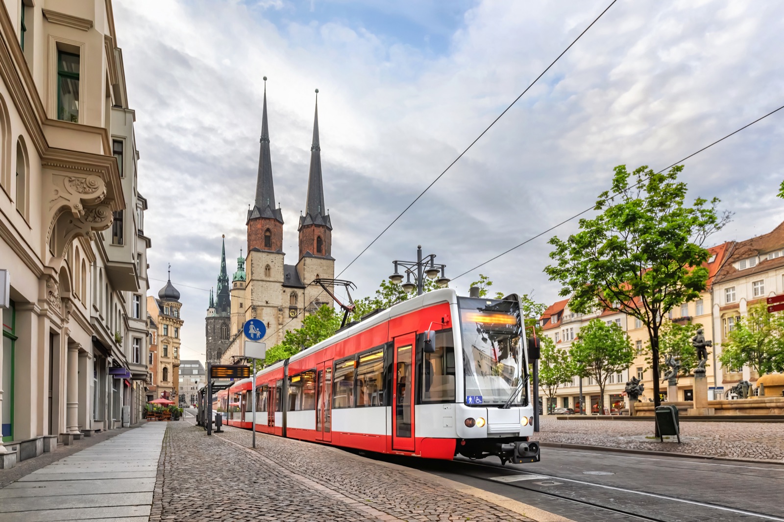 Halle (Saale) Innenstadt mit Marktkirche